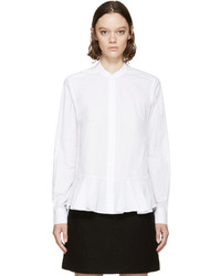 Женская белая классическая рубашка от MCQ