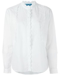 Женская белая классическая рубашка от MiH Jeans