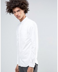 Мужская белая классическая рубашка от Minimum