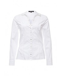 Женская белая классическая рубашка от Morgan