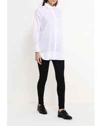 Женская белая классическая рубашка от Mustang