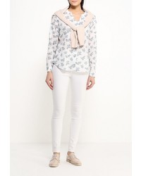 Женская белая классическая рубашка от Mustang