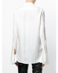 Женская белая классическая рубашка от Neil Barrett
