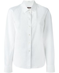 Женская белая классическая рубашка от Odeeh