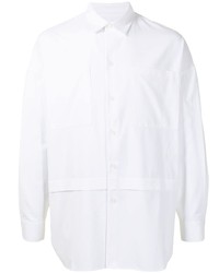 Мужская белая классическая рубашка от Off Duty