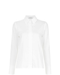 Женская белая классическая рубашка от Olympiah