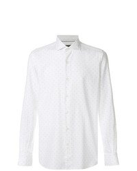 Мужская белая классическая рубашка от Orian