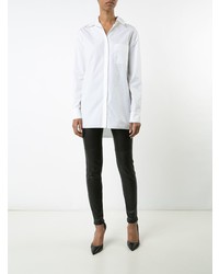 Женская белая классическая рубашка от Alexandre Vauthier