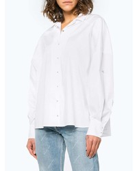 Женская белая классическая рубашка от Esteban Cortazar