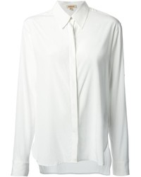 Женская белая классическая рубашка от P.A.R.O.S.H.