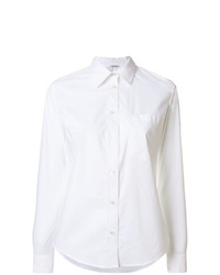 Женская белая классическая рубашка от P.A.R.O.S.H.
