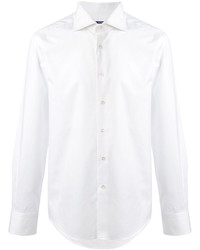 Мужская белая классическая рубашка от Pal Zileri