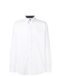 Мужская белая классическая рубашка от Paul & Shark