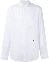 Мужская белая классическая рубашка от Peuterey