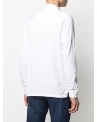 Мужская белая классическая рубашка от Fedeli