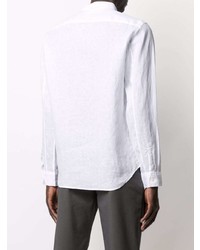 Мужская белая классическая рубашка от Theory