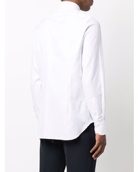 Мужская белая классическая рубашка от Finamore 1925 Napoli