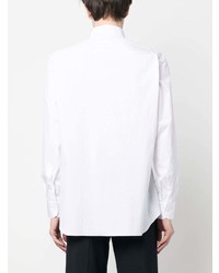Мужская белая классическая рубашка от Brioni