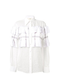 Женская белая классическая рубашка от Ports 1961