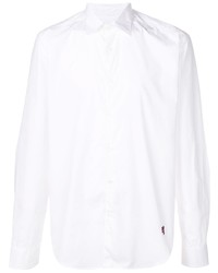 Мужская белая классическая рубашка от Pringle Of Scotland
