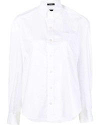Мужская белая классическая рубашка от R13