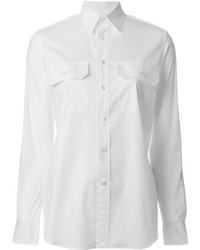 Женская белая классическая рубашка от Ralph Lauren