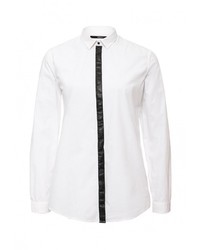 Женская белая классическая рубашка от Replay