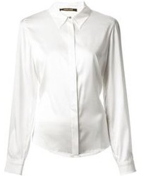 Женская белая классическая рубашка от Roberto Cavalli