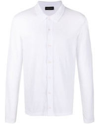 Мужская белая классическая рубашка от Roberto Collina