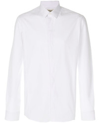 Мужская белая классическая рубашка от Rochas