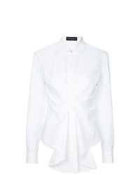 Женская белая классическая рубашка от Rossella Jardini