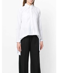 Женская белая классическая рубашка от Moohong