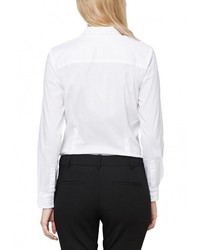 Женская белая классическая рубашка от s.Oliver