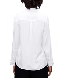 Женская белая классическая рубашка от s.Oliver Denim