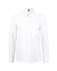Женская белая классическая рубашка от s.Oliver Denim