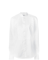 Женская белая классическая рубашка от Saint Laurent