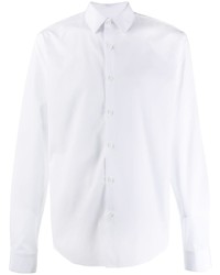Мужская белая классическая рубашка от Sandro Paris