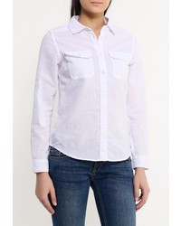 Женская белая классическая рубашка от Sela