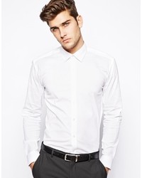 Мужская белая классическая рубашка от Selected