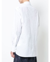 Женская белая классическая рубашка от Sies Marjan