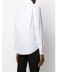 Мужская белая классическая рубашка от Kenzo
