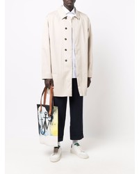 Мужская белая классическая рубашка от Eleventy