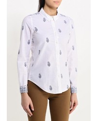 Женская белая классическая рубашка от SPRINGFIELD