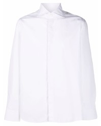 Мужская белая классическая рубашка от Tagliatore