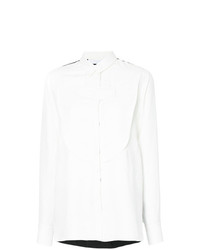 Женская белая классическая рубашка от Tamuna Ingorokva
