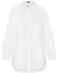 Женская белая классическая рубашка от The Row