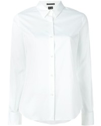 Женская белая классическая рубашка от Theory