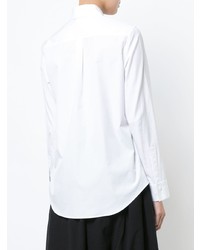 Женская белая классическая рубашка от Y's