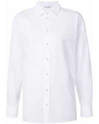 Женская белая классическая рубашка от Tomas Maier