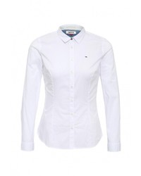 Женская белая классическая рубашка от Tommy Hilfiger Denim